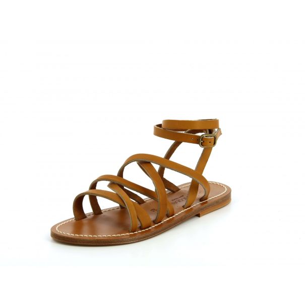 Flat Sandals K.jacques Pul Natural Leather Streamlined Woman Aphrodite  Flat Sandals