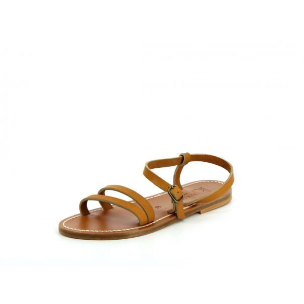 Pul Natural Leather Woman Special Flat Sandals Erka  Flat Sandals K.jacques