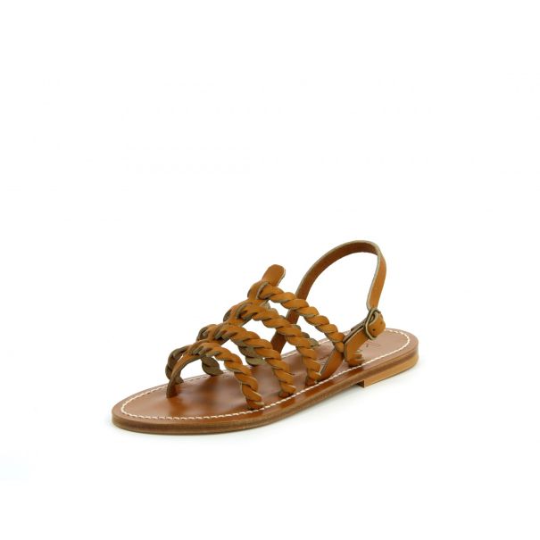 Chic Flat Sandals Herodote  Flat Sandals Pul Natural Leather K.jacques Woman