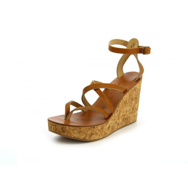 Woman Robust Rakna  Wedges Sandals Wedges Sandals Pul Natural Leather K.jacques