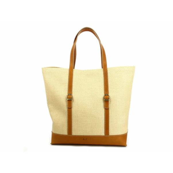 Camarat Bag  Leather Goods Leather Goods Pul Natural Leather Raffia K.jacques Reduced To Clear Bags And Clutch Bags