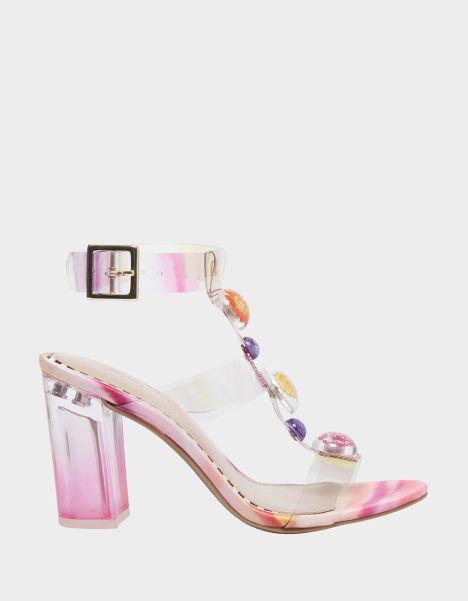 Pink Multi Women Women’s Shoes Lennie Pink Multi | Re:luv Betsey Johnson