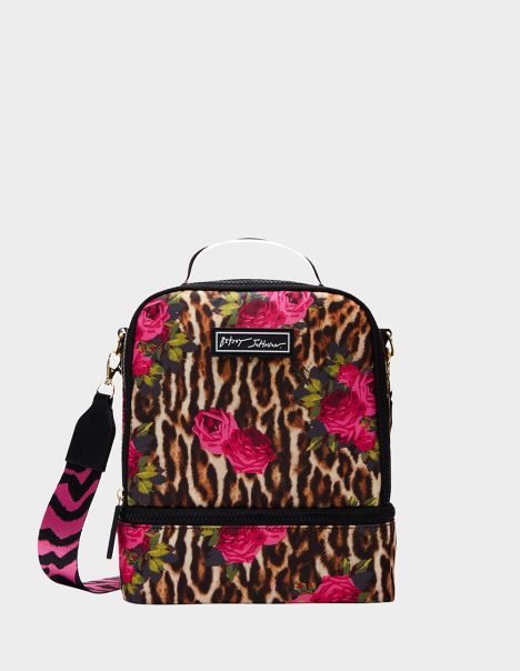 Leopard Lover 2-Part Lunch Bag Leopard Betsey Johnson Women Leopard Handbags