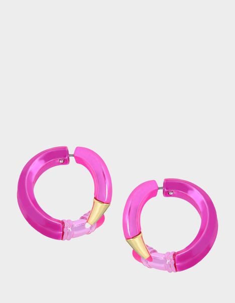 Women Charm School Pencil Earrings Pink Jewelry Betsey Johnson Pink